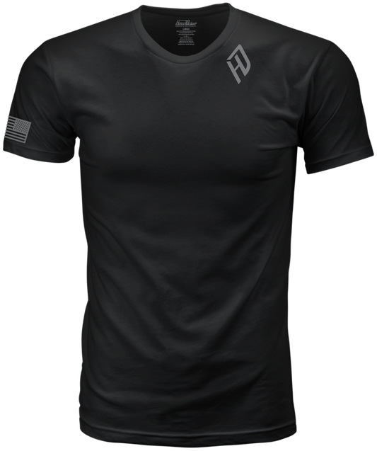 Harddrive Shield Tee Black/White Medium by Harddrive (Part #800-0204M)