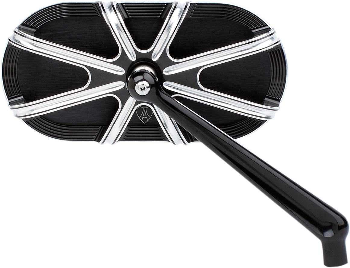 ARLEN NESS Mirror - Side View - Caged Series/10 Gauge - Black - Right 13-162
