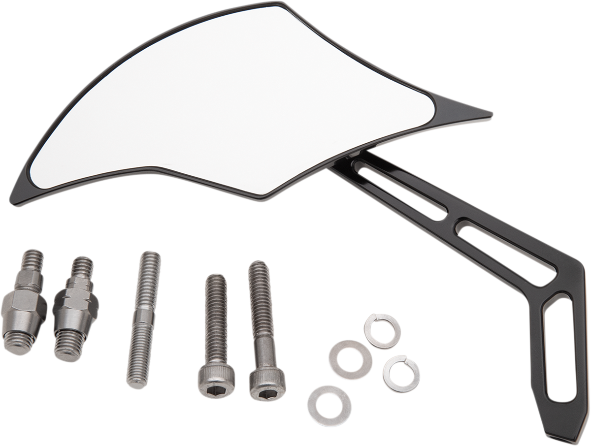PRO-ONE PERF.MFG. Weekend Warrior Side View Mirror - Black, , Part Number
