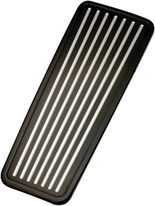 PRO-ONE PERF.MFG. Dash Insert - Ball-Milled Finish - Black and Silver, Part 908345B