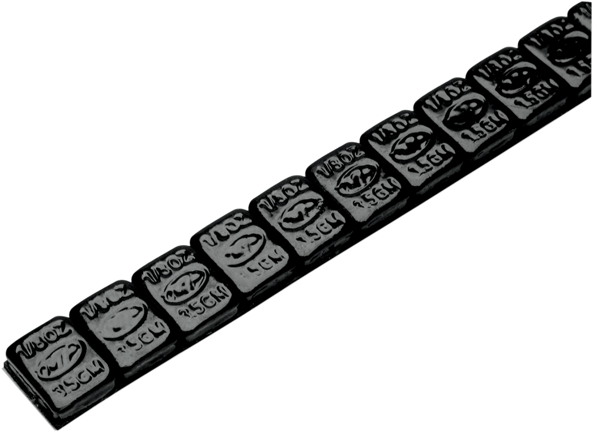 Motion Pro 08-0553 Wheel Weights - Adhesive Stick-On, 1/8 oz, Black, Pack of 144