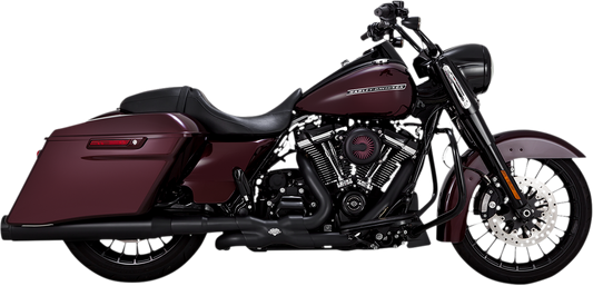 Vance & Hines 4-1/2 inch Torquer Slip-On Mufflers - Black (Part 46674)