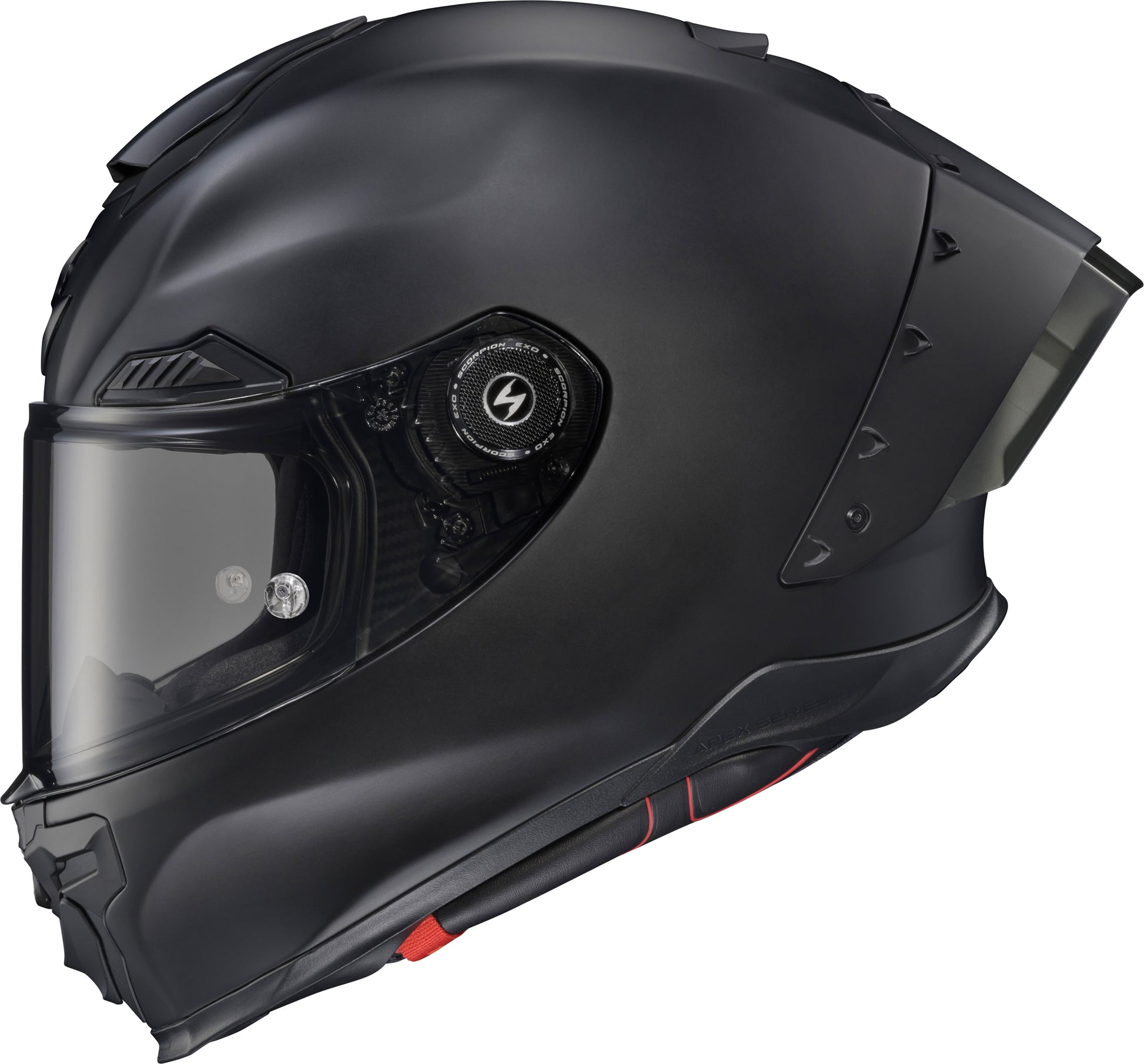 Scorpion EXO Apex Exo Warp Full Face Helmet Matte Black Large (Part No. WAR-3105)