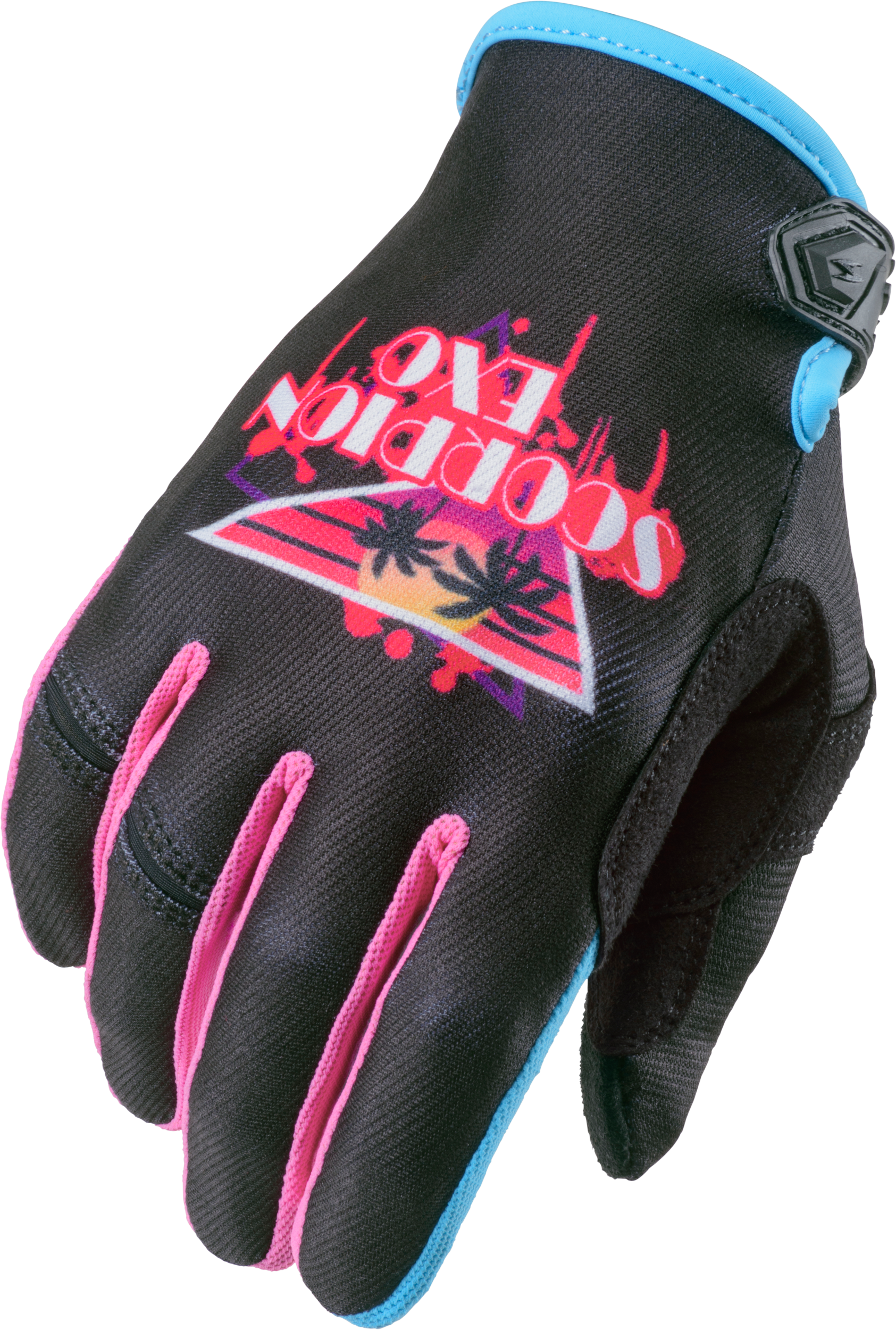 Scorpion EXO Moto-Flex Gloves Sunset Black Large * Durable, Flexible Motorcycle Gloves with Touchscreen Compatibility