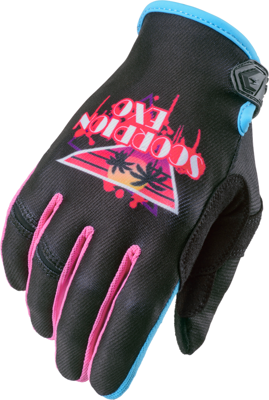 Scorpion EXO Moto-Flex Gloves Sunset Black Large * Durable, Flexible Motorcycle Gloves with Touchscreen Compatibility