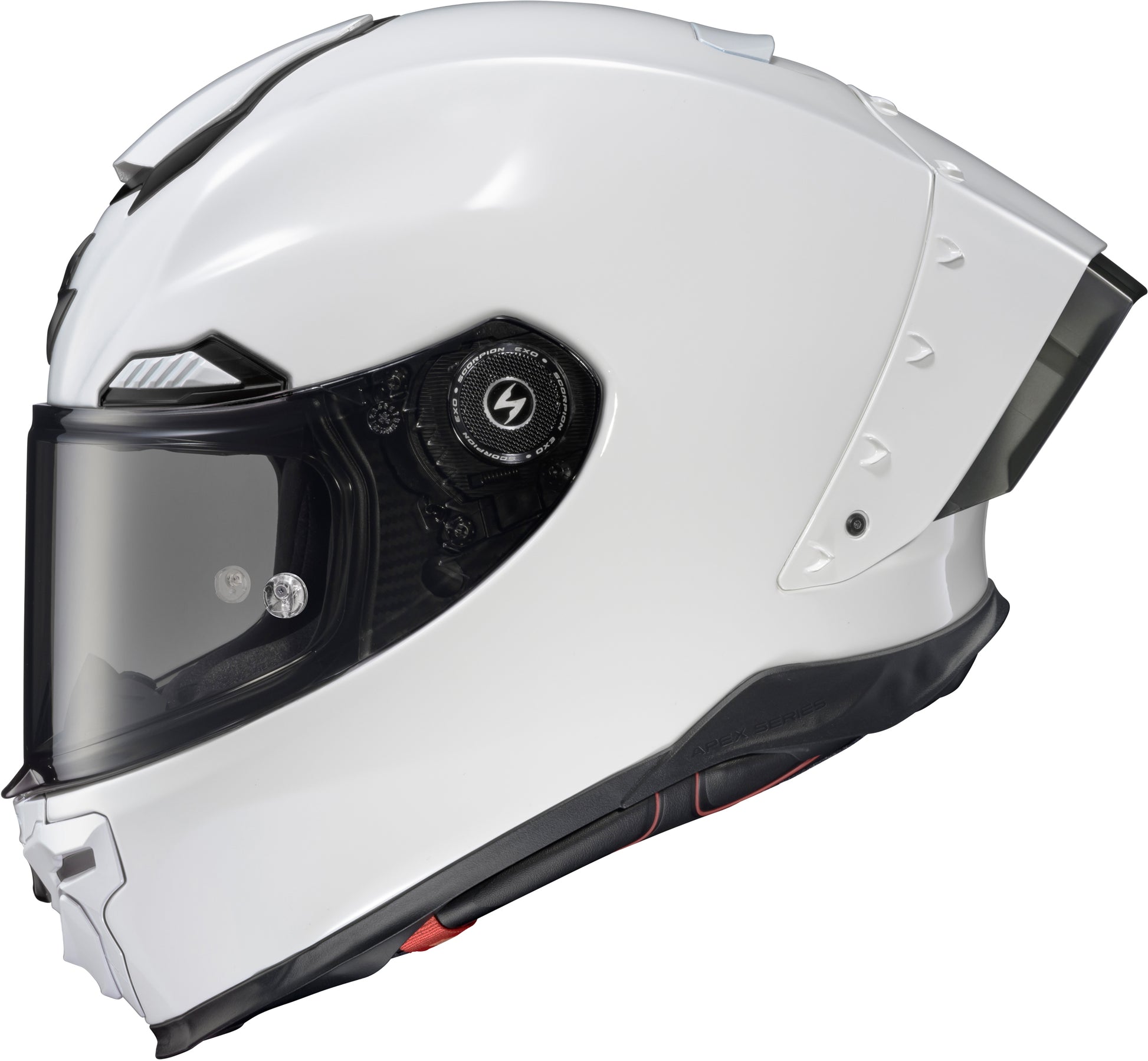 Scorpion EXO Apex Exo Warp Full Face Helmet White 2XS - Superior Safety and Comfort