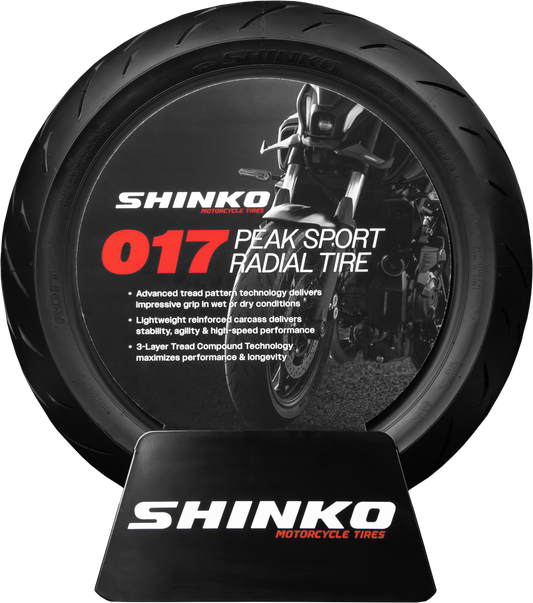 Shinko Tire Insert 017 - 17 Inch Diameter for Tire Display