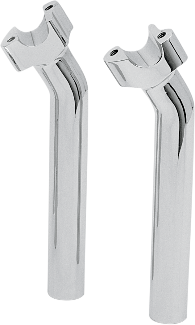 DRAG SPECIALTIES Buffalo Billet Aluminum Handlebar Risers - 9" - Chrome 18031513