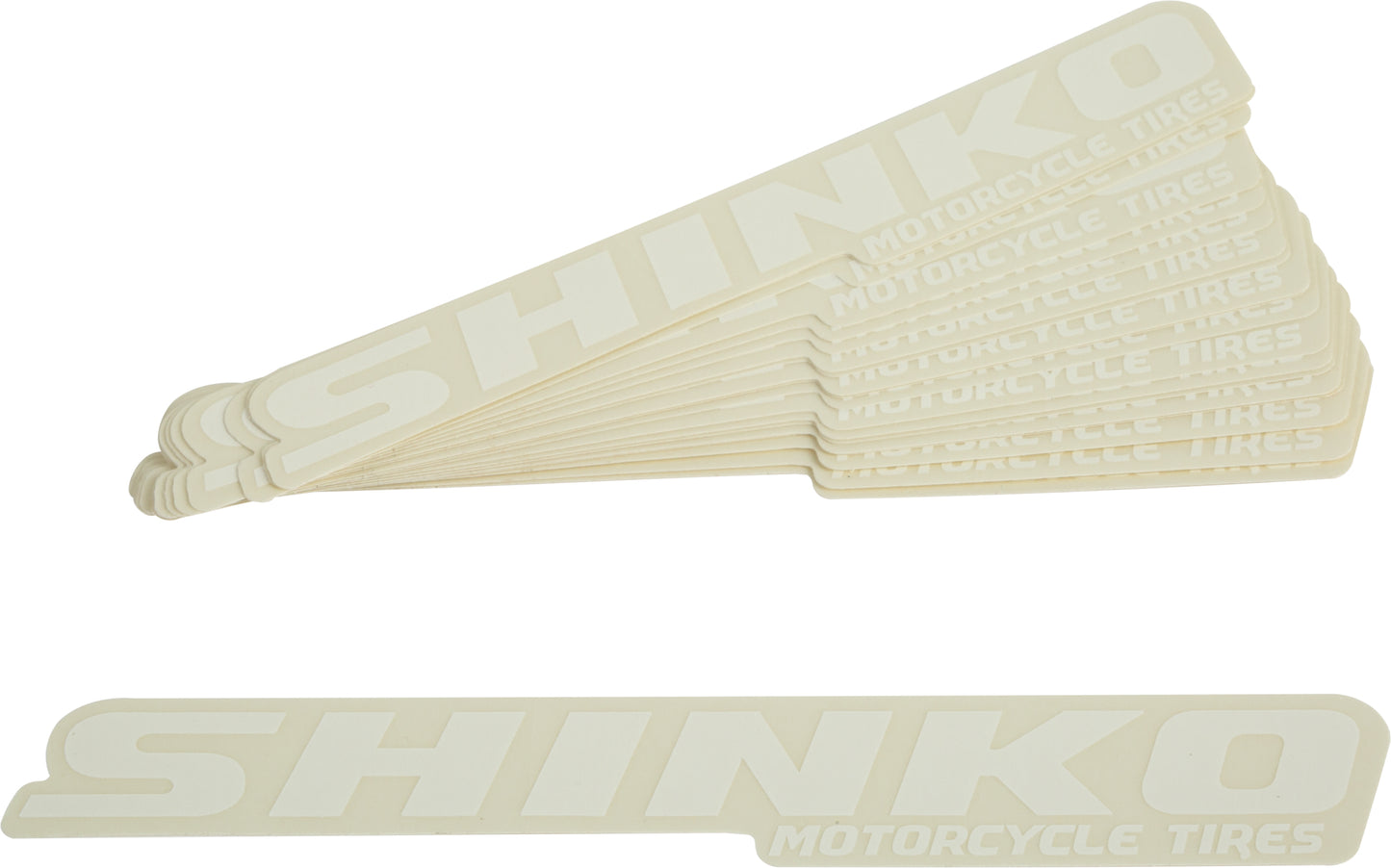 Shinko 87-8300W White 6-Inch Decals Pack of 20