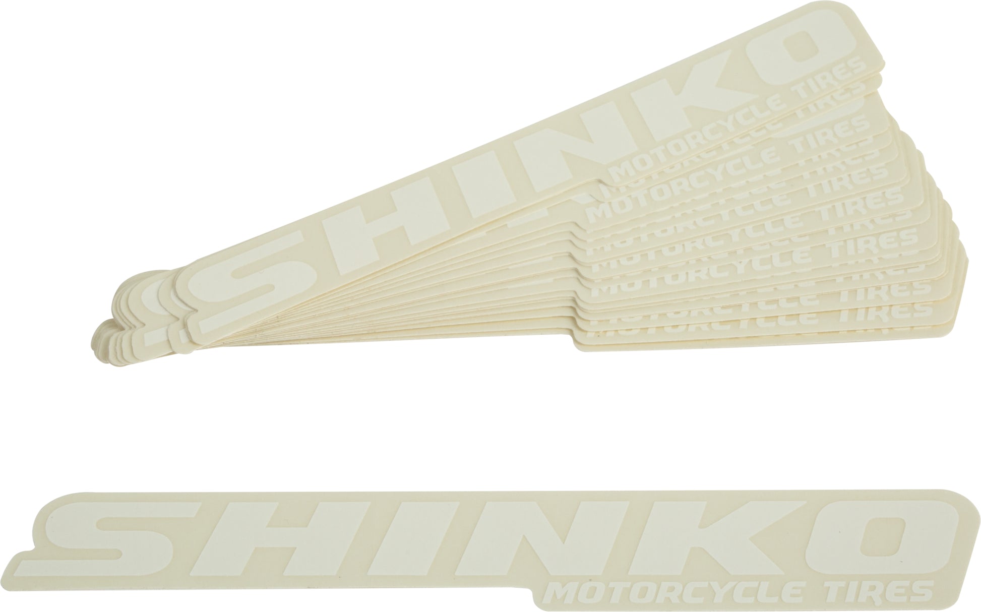 Shinko 87-8300W White 6-Inch Decals Pack of 20