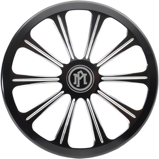PERFORMANCE MACHINE (PM) Super Gas Universal Faceplate - Revel - Platinum Cut™ 0206-2010REL-BMP