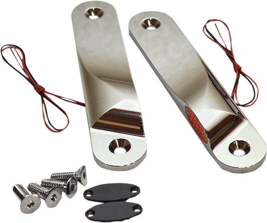 PRO-ONE PERFORMANCE LED Front Turn Signal Lights – Chrome, Part Number 909109