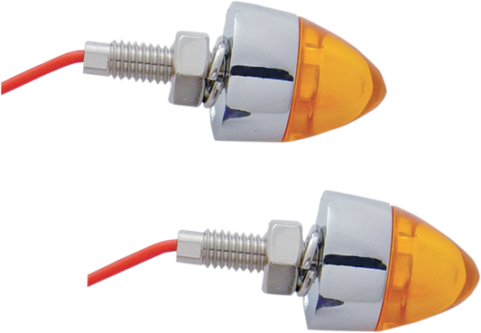 PRO-ONE PERF.MFG. Bullet Mini Amber Marker Light (Part #402250)