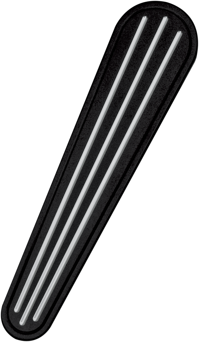 PRO-ONE PERF.MFG. Dash Insert - Ball-Milled Black and Silver for 908365B