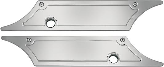 PRO-ONE PERF.MFG. Chrome Saddlebag Cover Latch PO104710 for Custom Motorcycle Style