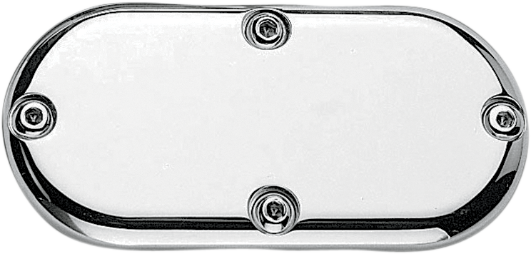 PRO-ONE PERF.MFG. Smooth Milled Billet Inspection Cover 202140 with Chrome Finish