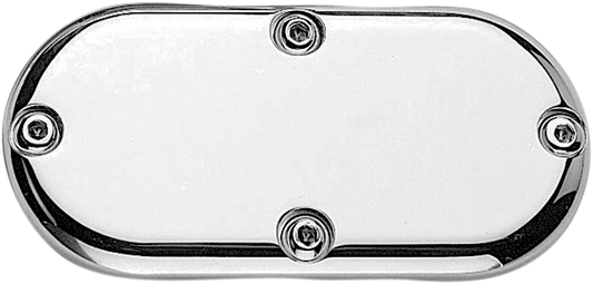 PRO-ONE PERF.MFG. Smooth Milled Billet Inspection Cover 202140 with Chrome Finish