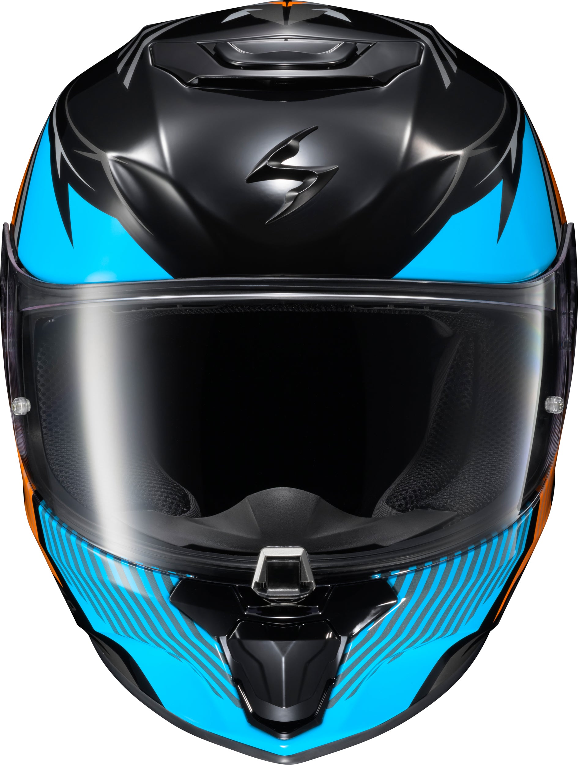 Scorpion EXO Exo R330 Full Face Helmet Hawker Light Blue - DOT and ECE Certified