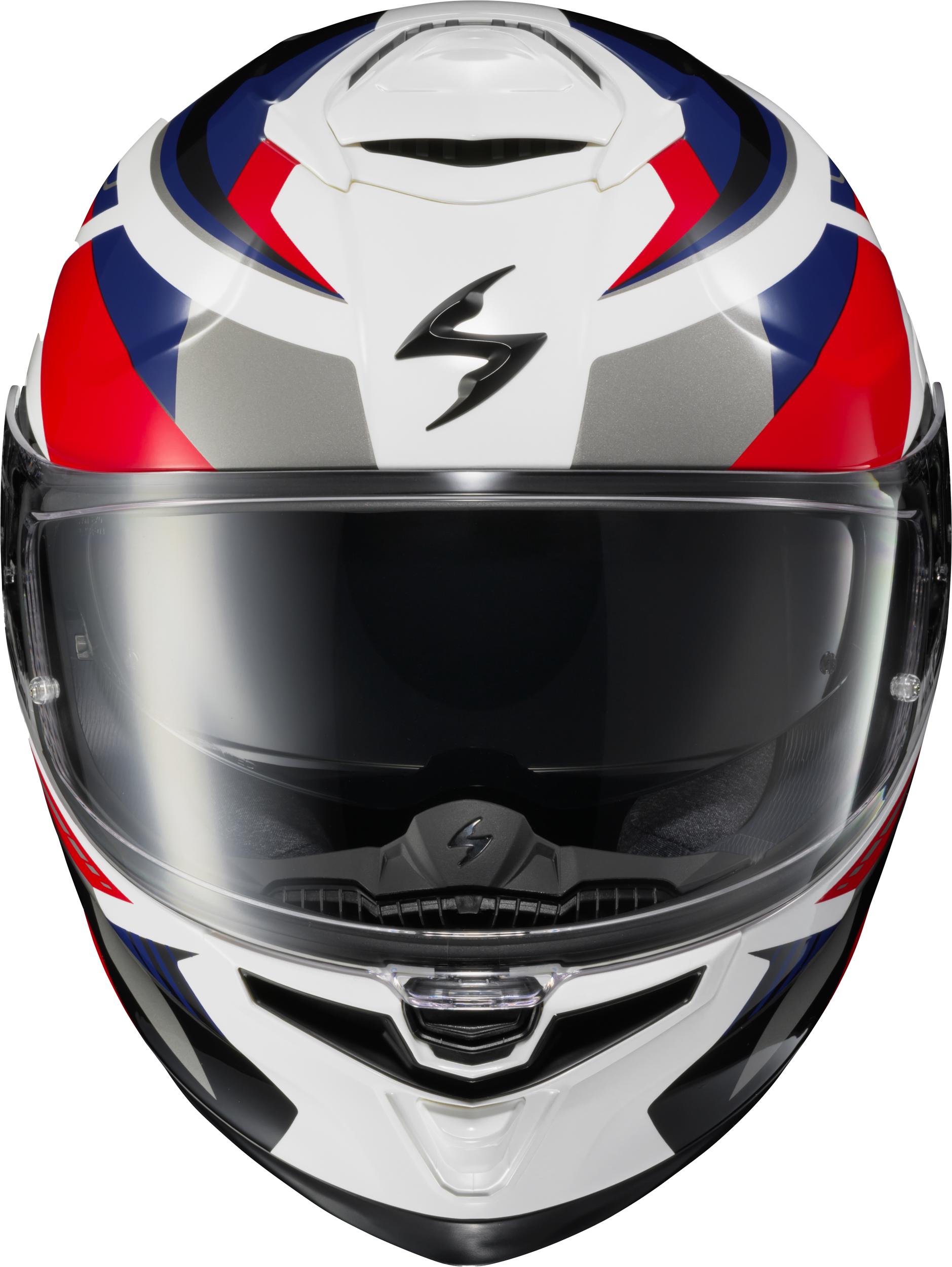 Scorpion EXO ECL-1103 Exo Eclipse Full Face Helmet Lunar White/Red/Blue
