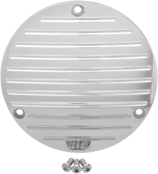 PRO-ONE PERF.MFG. Millennium Derby Cover - Ball Milled Chrome 202130