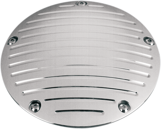 PRO-ONE PERF.MFG. Millennium Derby Cover - Ball Milled Chrome 203860