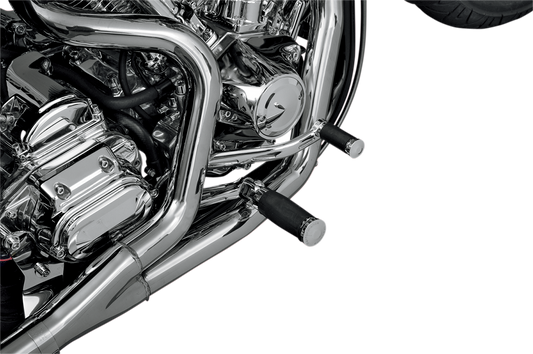 PERFORMANCE MACHINE (PM) Contour Foot Pegs - Chrome - Passenger/Driver 0035-0083-CH