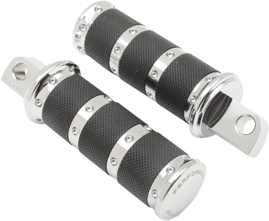 PERFORMANCE MACHINE (PM) Foot Pegs - Chrome - XLS 0035-1161-CH