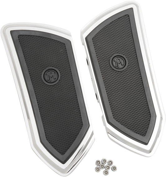 PERFORMANCE MACHINE (PM) F.T.Z. Passenger Floorboards - Chrome 0036-1009-CH