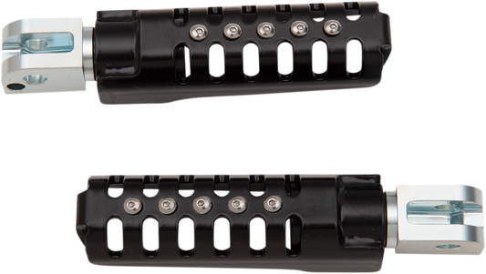 BURLY BRAND Razorback Passenger Foot Pegs - Black B13-1012B
