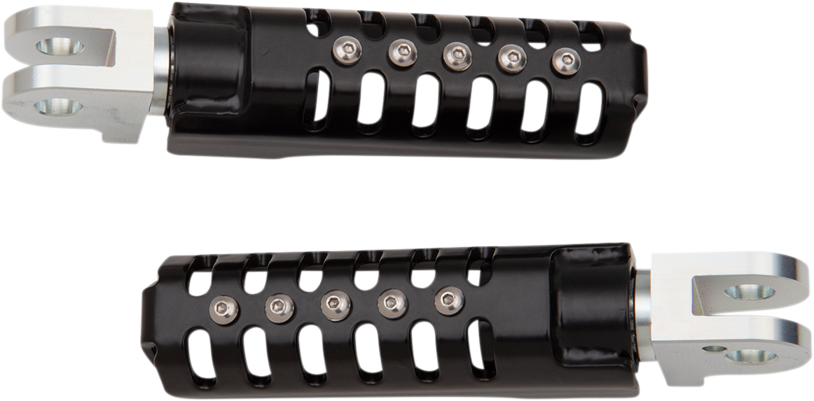 BURLY BRAND Razorback Passenger Foot Pegs - Black B13-1014B