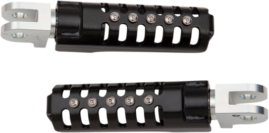 BURLY BRAND Razorback Passenger Foot Pegs - Black B13-1014B