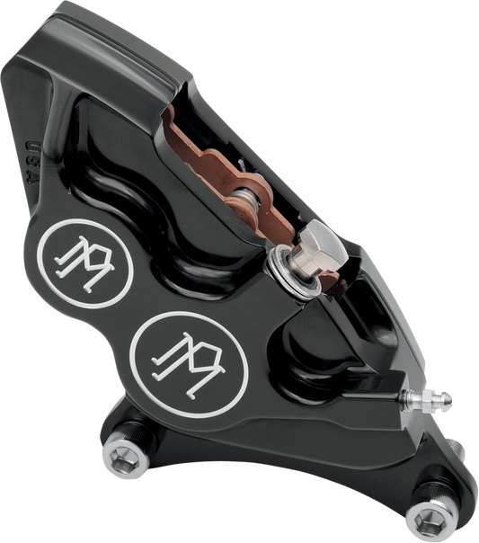 PERFORMANCE MACHINE (PM) 4-Piston Caliper - Front Left - Contrast Cut™ - 11.5" 0053-2915-BM