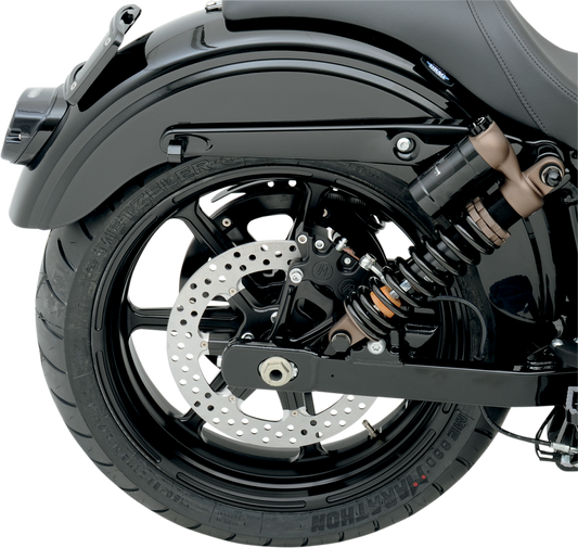 PERFORMANCE MACHINE (PM) 4-Piston Caliper - Rear - Black Ops™ - 08-17 FXD 1259-0052-SMB