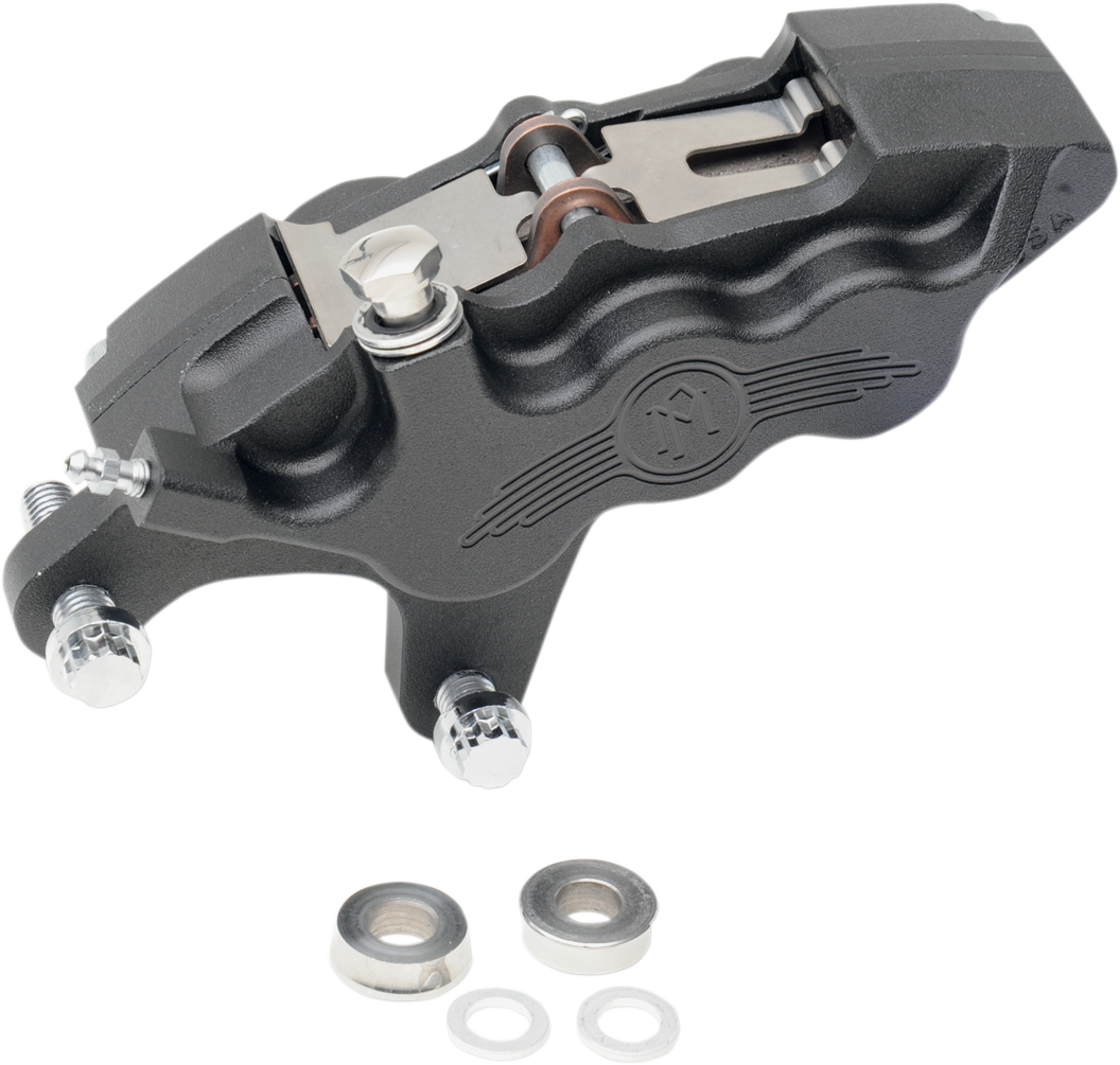 PERFORMANCE MACHINE (PM) 6 Piston Caliper - 11.5" - Black Ops