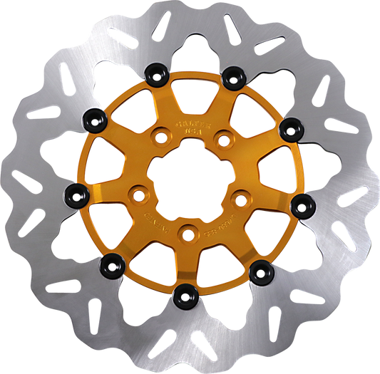 GBRAKES Front Wave® Rotor - Gold Center DF680CW-G