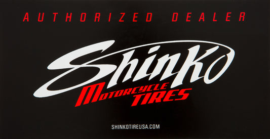 Shinko Authorized Dealer Window Decal - 4.25 x 8.125 inches