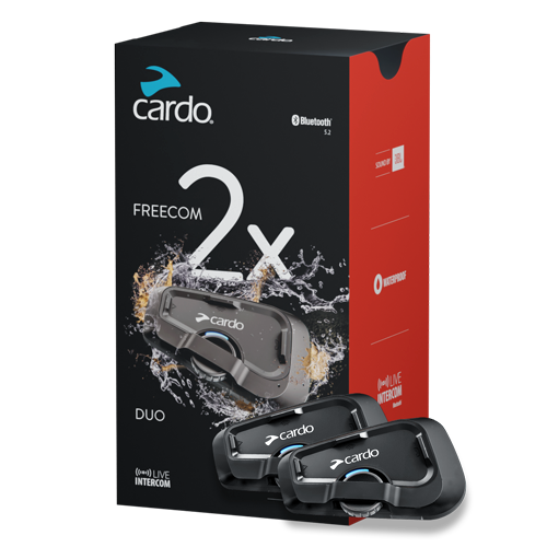 CARDO FREECOM 2X BLUETOOTH HEADSET DUO