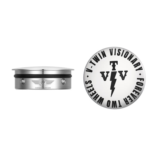 Figurati Designs X VTV Harley-Davidson Stainless-Steel / Black Custom Swing Arm Covers