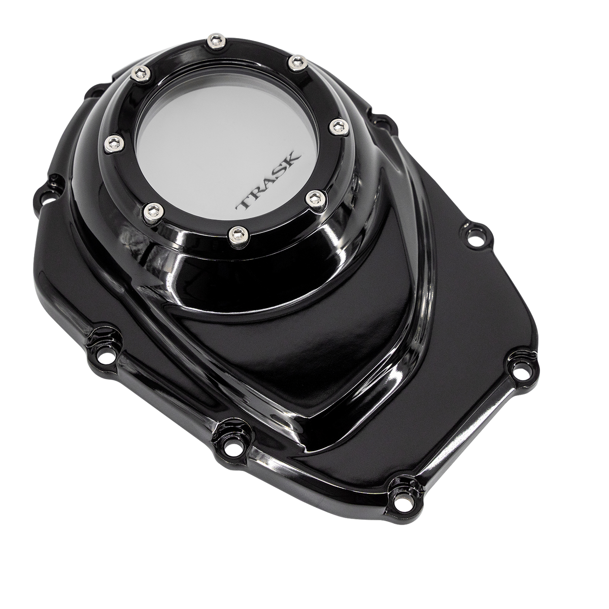 TRASK Assault Series CAM Cover With Window for Twin Cam & M8