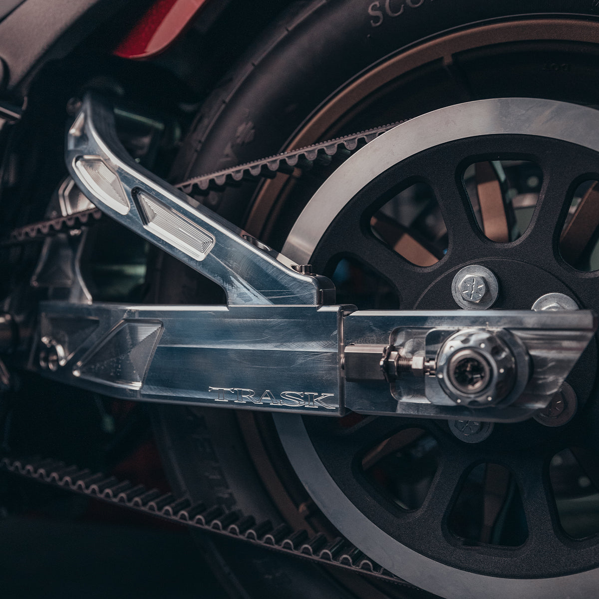 TRASK Billet Aluminum Swingarm Kit - 18+ Softail