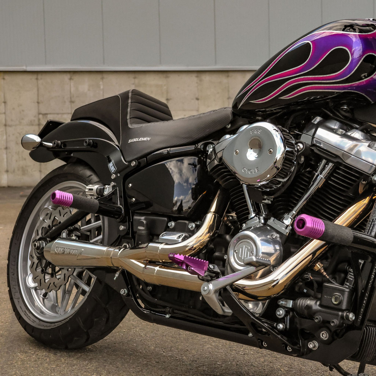 OG Moto  Rear Crash Bar for Harley-Davidson M8 Softail
