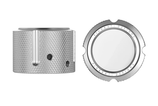 FIGURATI DESIGNS Harley-Davidson Stainless-Steel Front Axle Nut Covers
