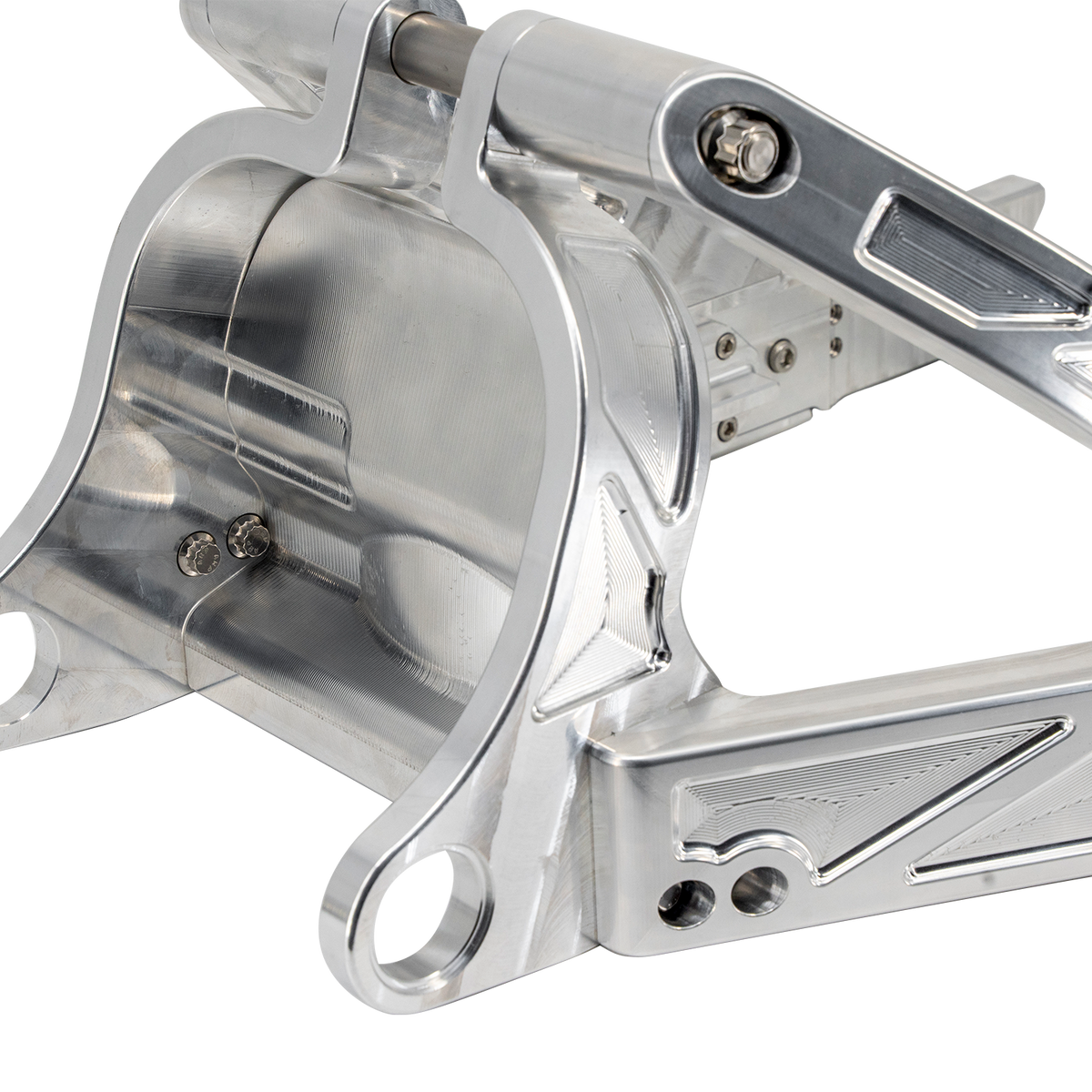 TRASK Billet Aluminum Swingarm Kit - 18+ Softail