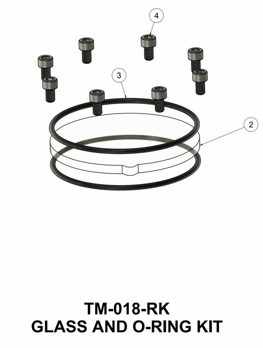 TRASK M8 Cam Cover Repair Kit | TM-018-RK