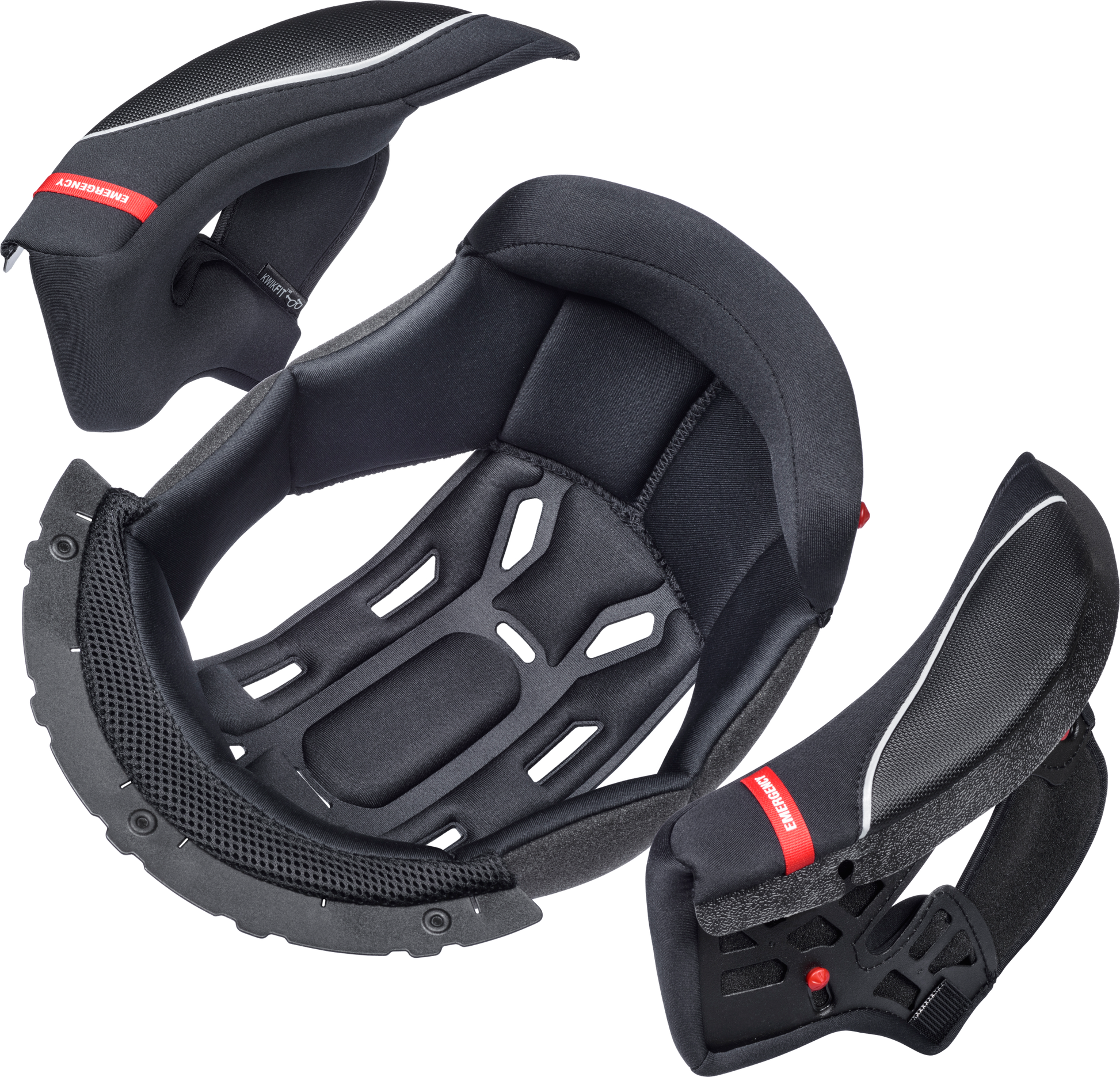 Scorpion EXO Ryzer Kwikwick C Liner Cheek Pad Kit 2x - Part Number 52-RYZ-07