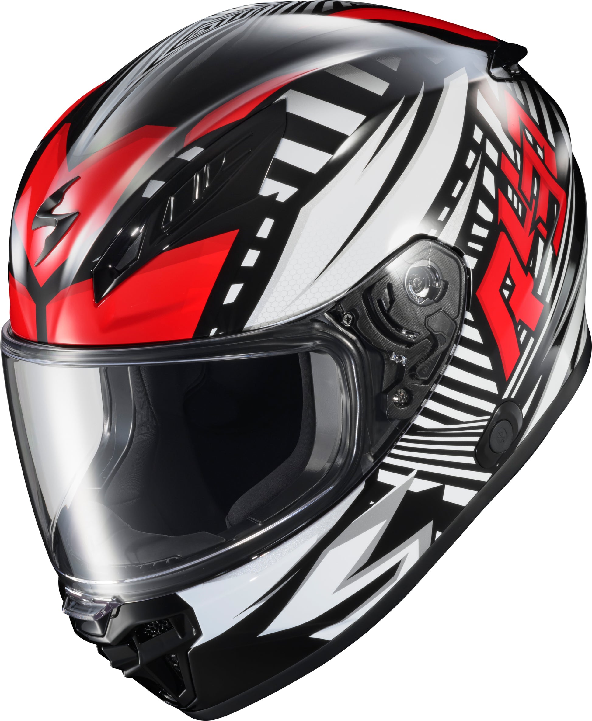 Scorpion EXO Exo R430 Full Face Helmet Head Trip Red Large