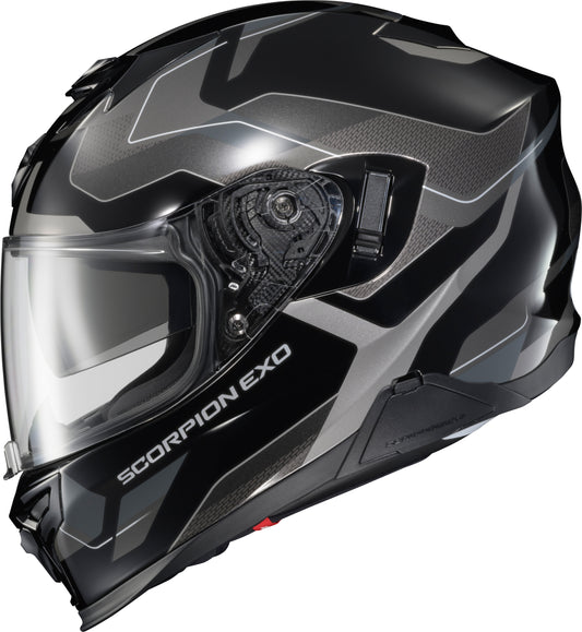 ScorpionEXO Exo T520 Full Face Helmet Zuse Phantom Medium - DOT & ECE Certified Motorcycle Helmet