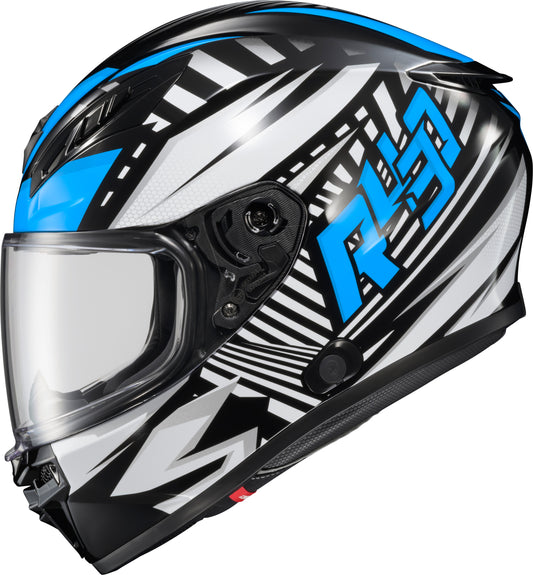 Scorpion EXO Exo R430 Light Blue Full Face Helmet - XL, DOT & SNELL Approved