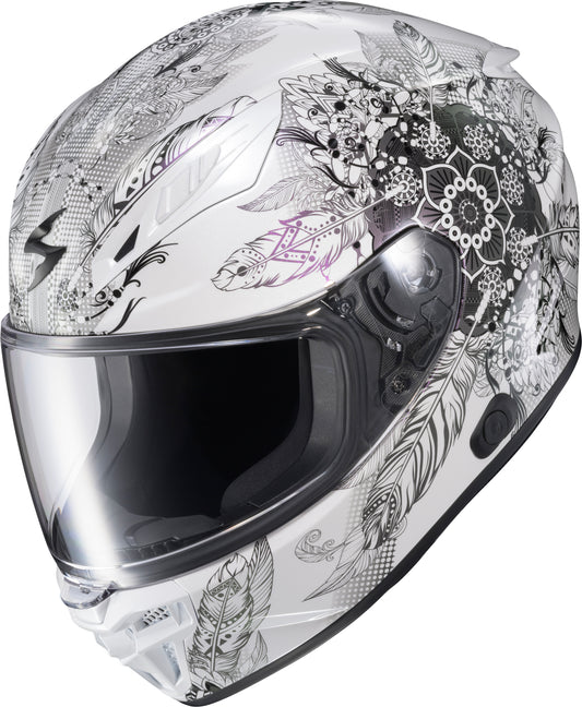 Scorpion EXO Exo R430 Manitou White Large Full Face Helmet