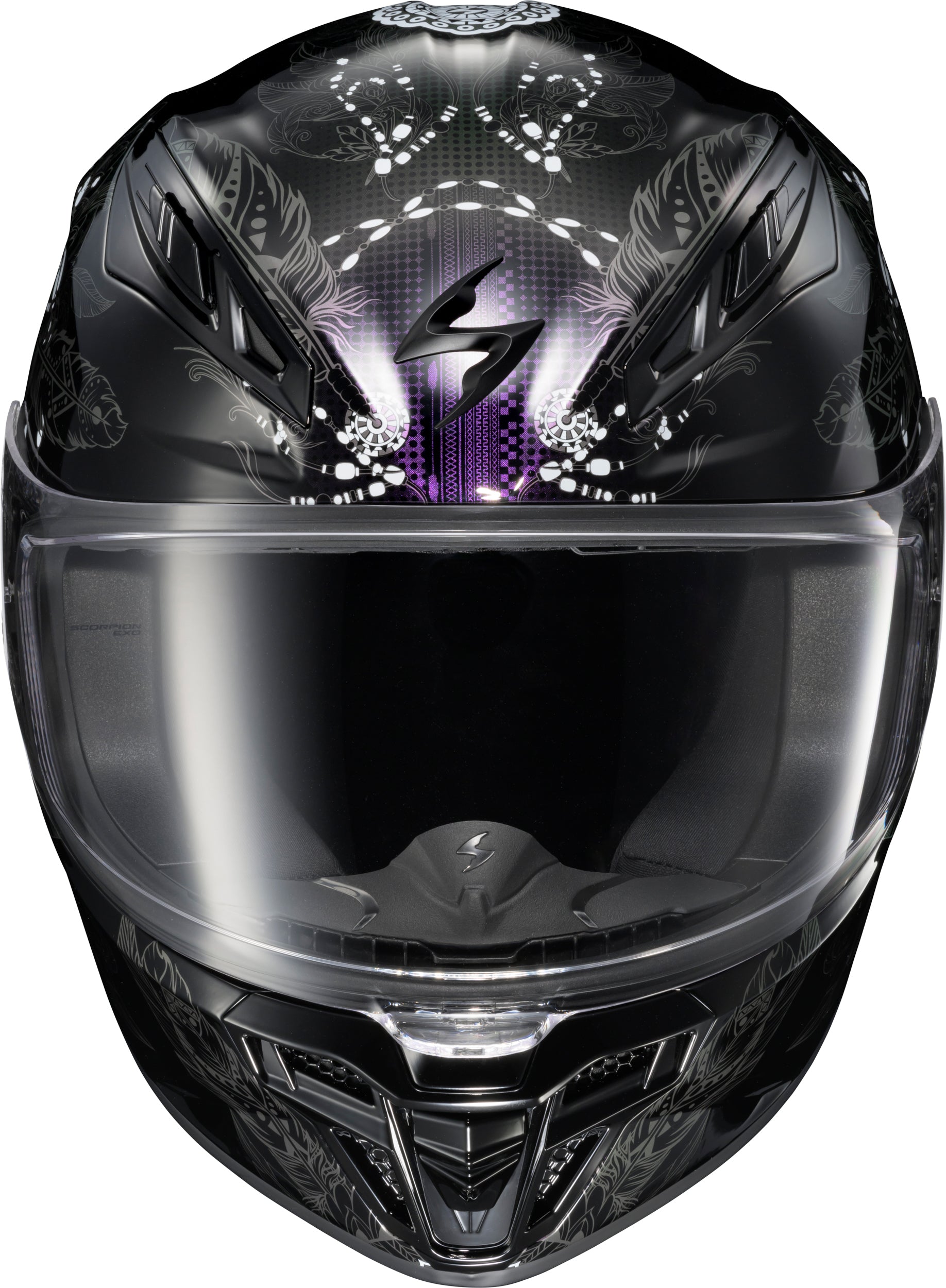 Scorpion EXO Exo R430 Manitou Black Full Face Helmet, Part Number 43-4137
